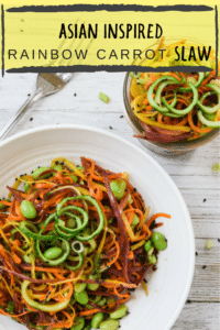 Asian Inspired Carrot Slaw