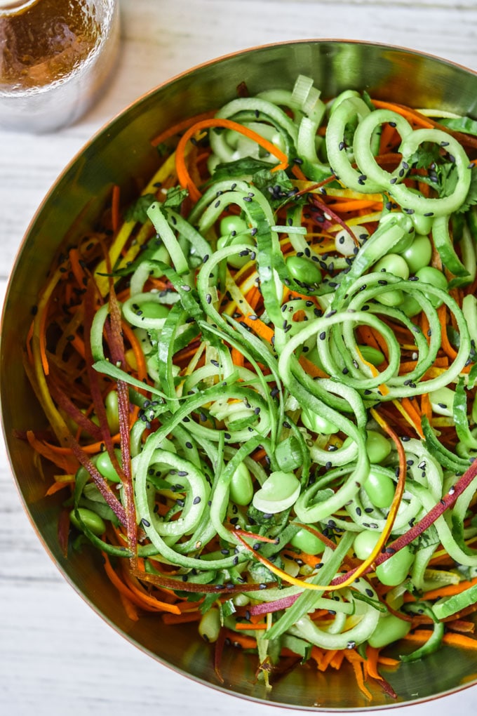 Asian Inspired Carrot Slaw