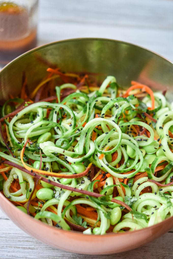 Asian Inspired Carrot Slaw