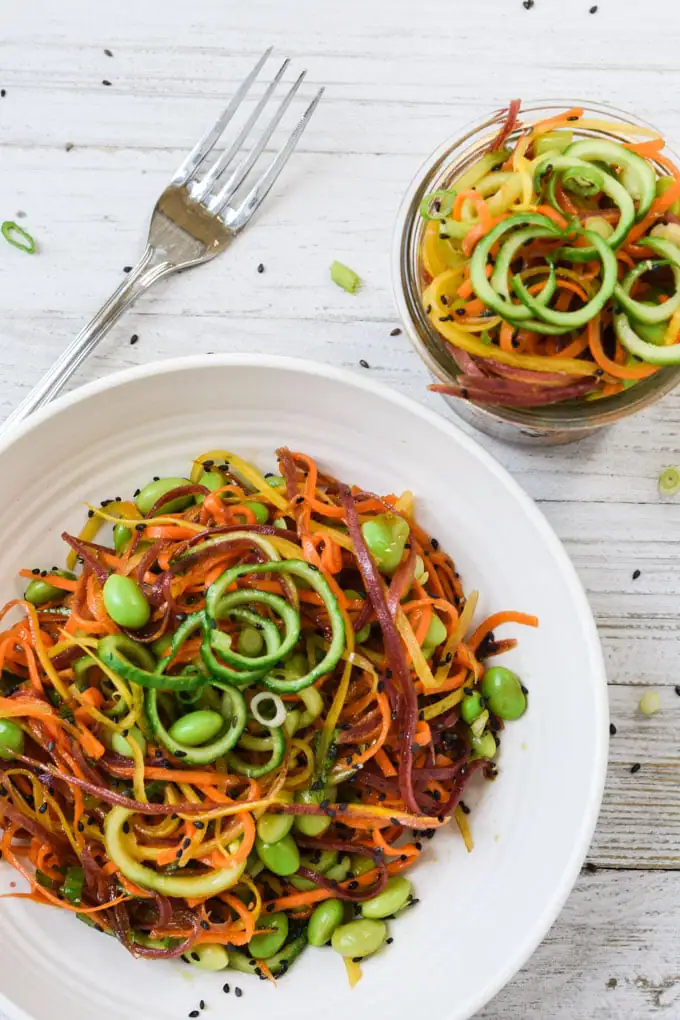 Asian Inspired Carrot Slaw