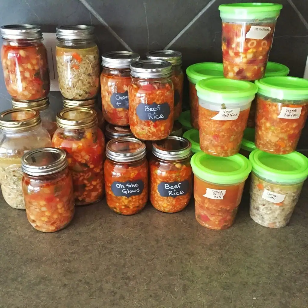 How To Freeze Mason Jar Soups - Meal Plan Addict