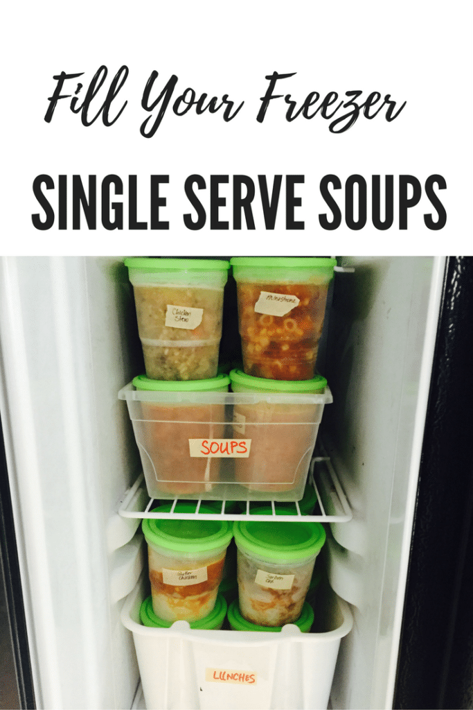 Single Serve Soups Pin