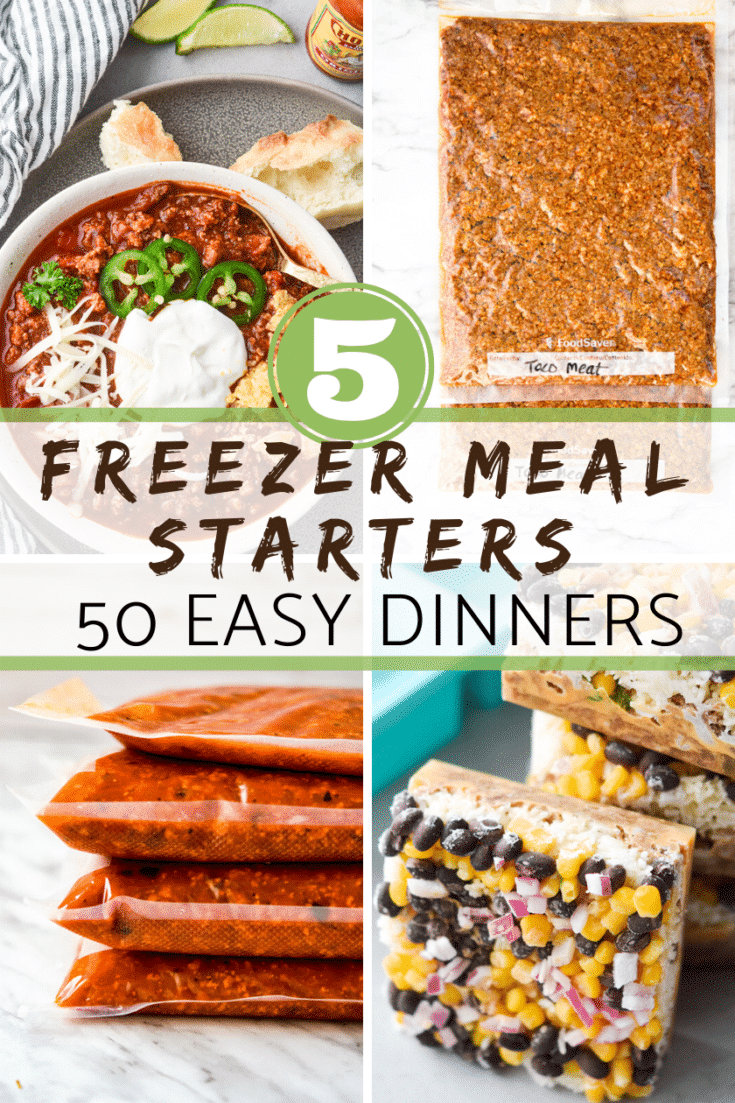 50 Delicious and Easy Freezer Meal Recipes (Simple and Affordable)