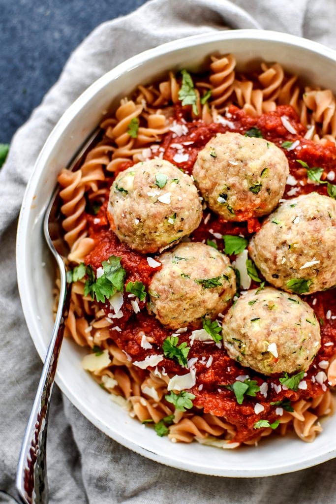 Sneaky Italian Turkey Meatballs