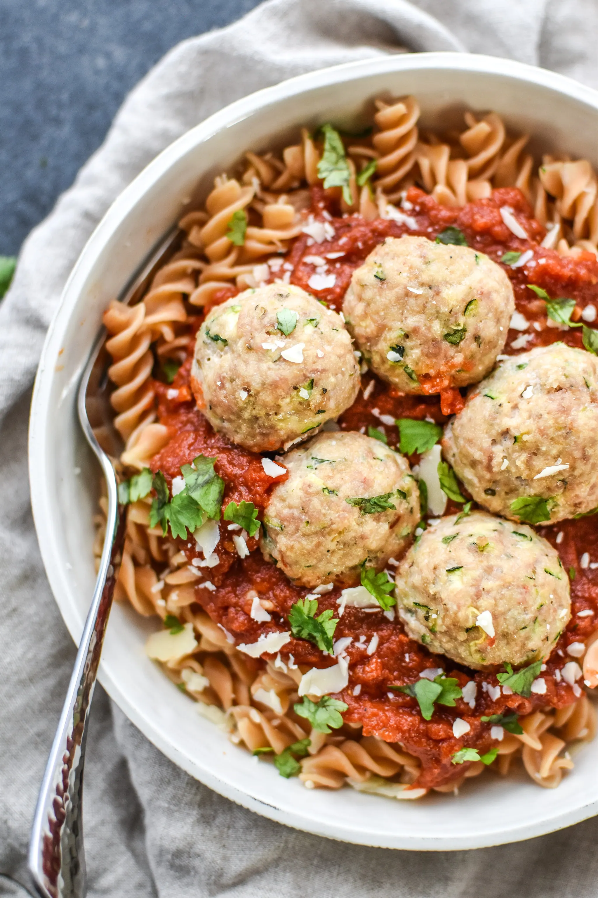 Sneaky Italian Turkey Meatballs