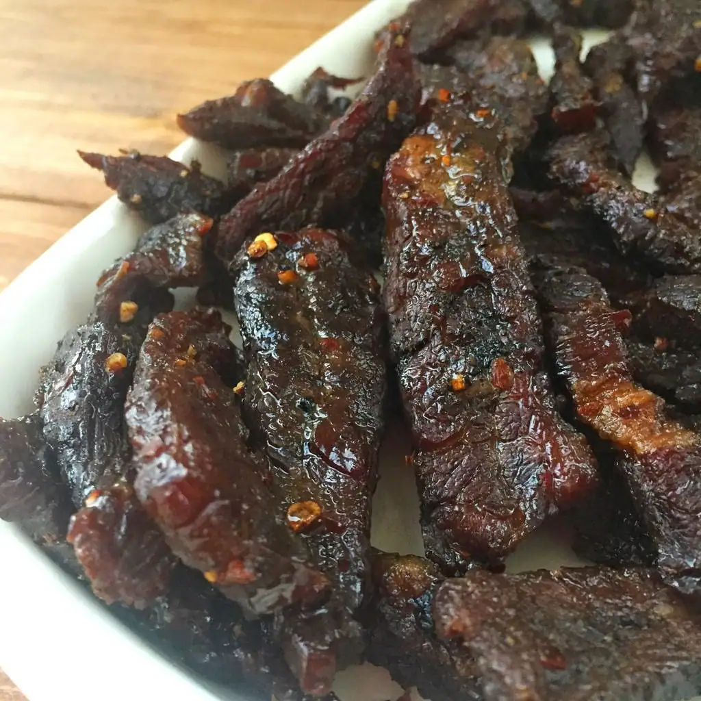 DIY Oven Beef Jerky - Meal Plan Addict