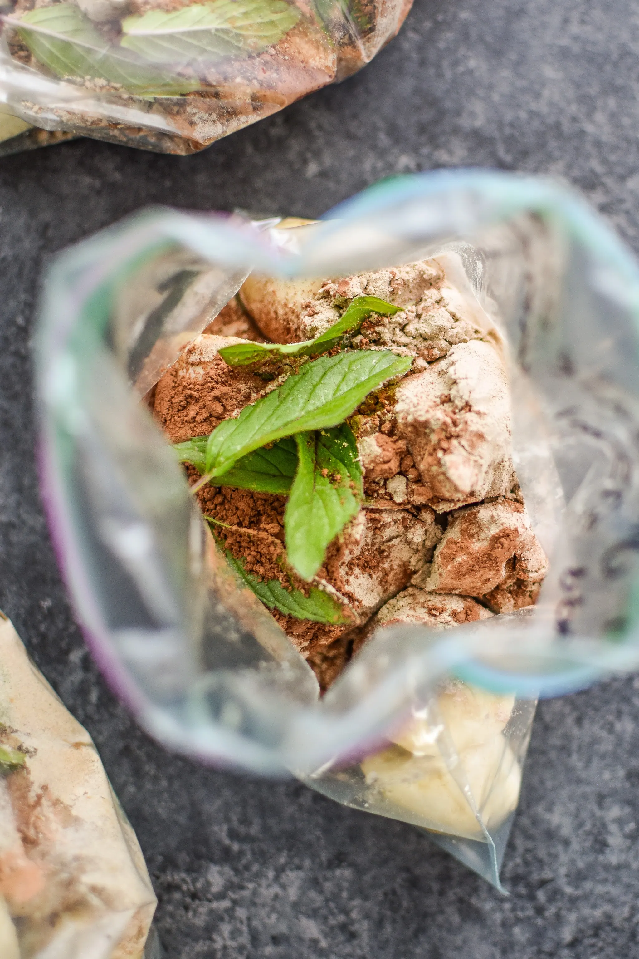 Mint Chocolate Protein Smoothie Freezer Packs