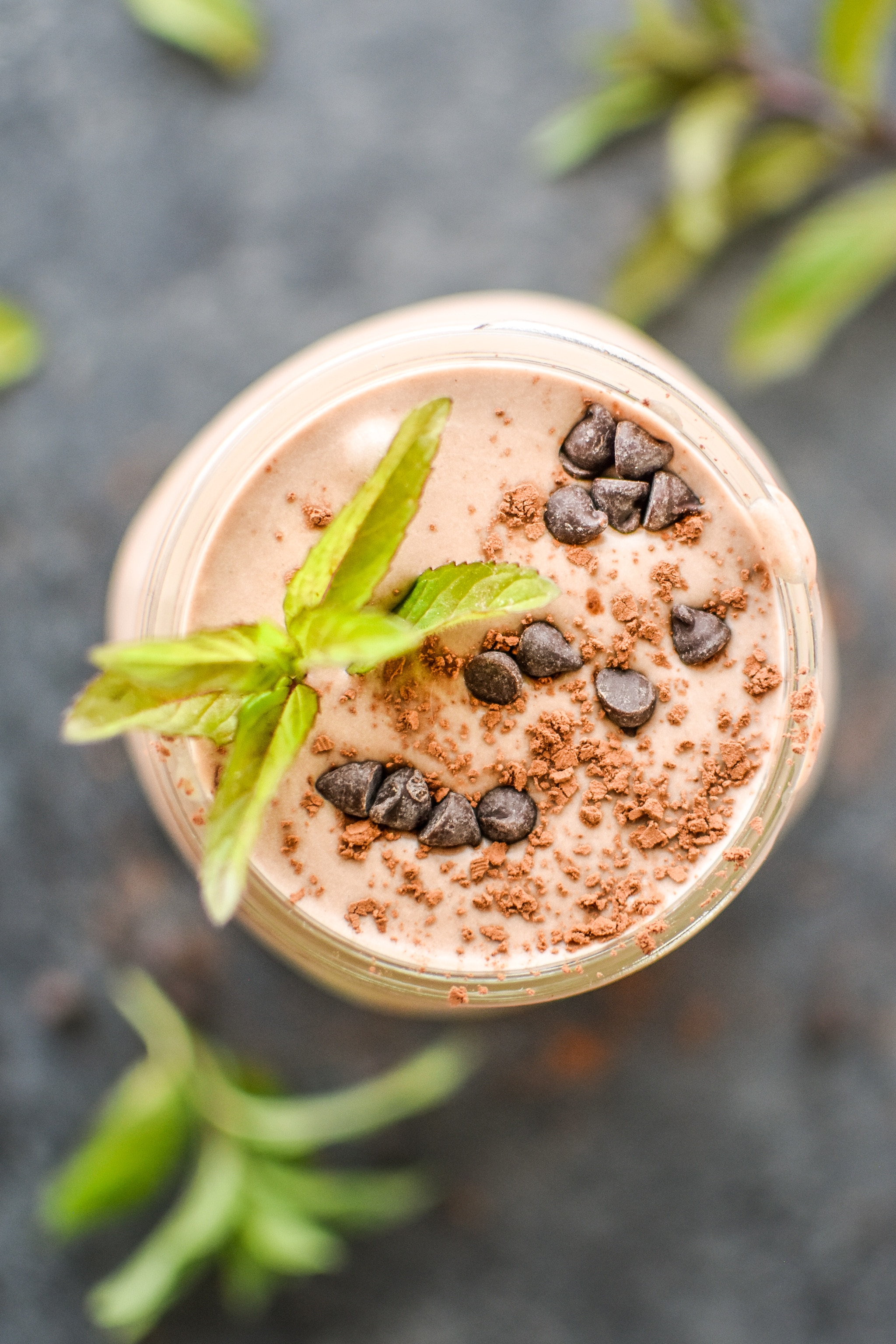 Mint Chocolate Protein Smoothie Freezer Packs