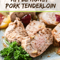 Instant Pot Apple Honey Pork Tenderloin