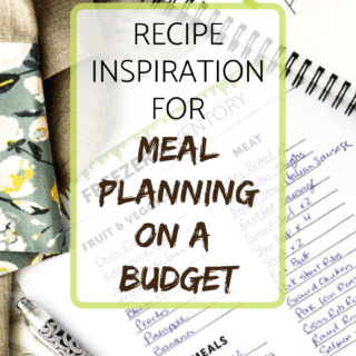 recipe inspiration for meal planning on a budget