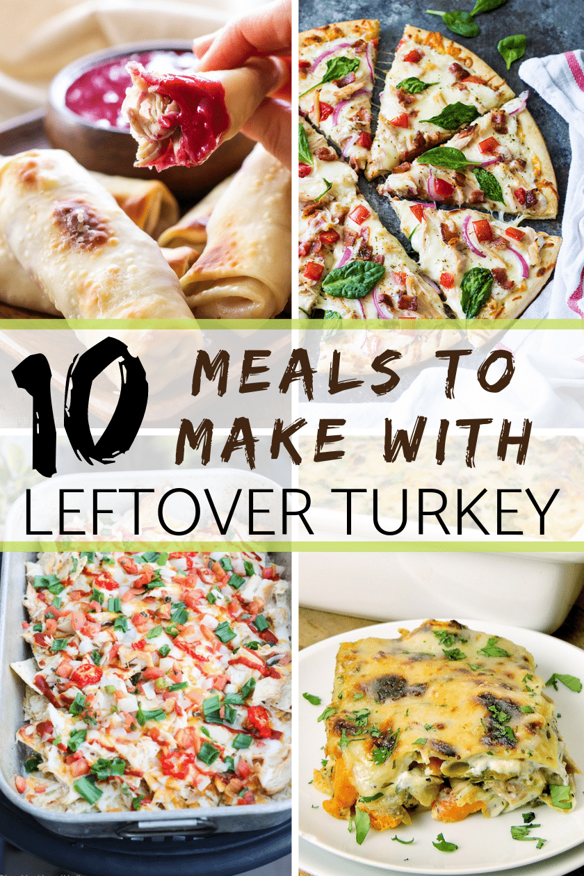 10 Meals to Make with Leftover Turkey (that are NOT soup)