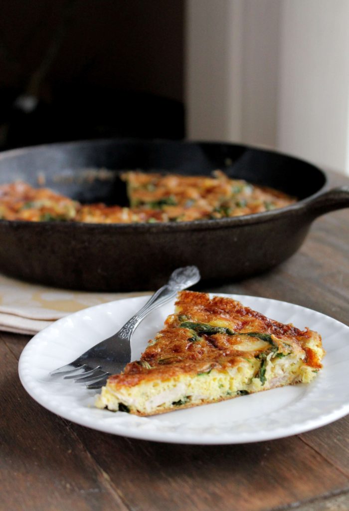 Leftover-Turkey-Frittata