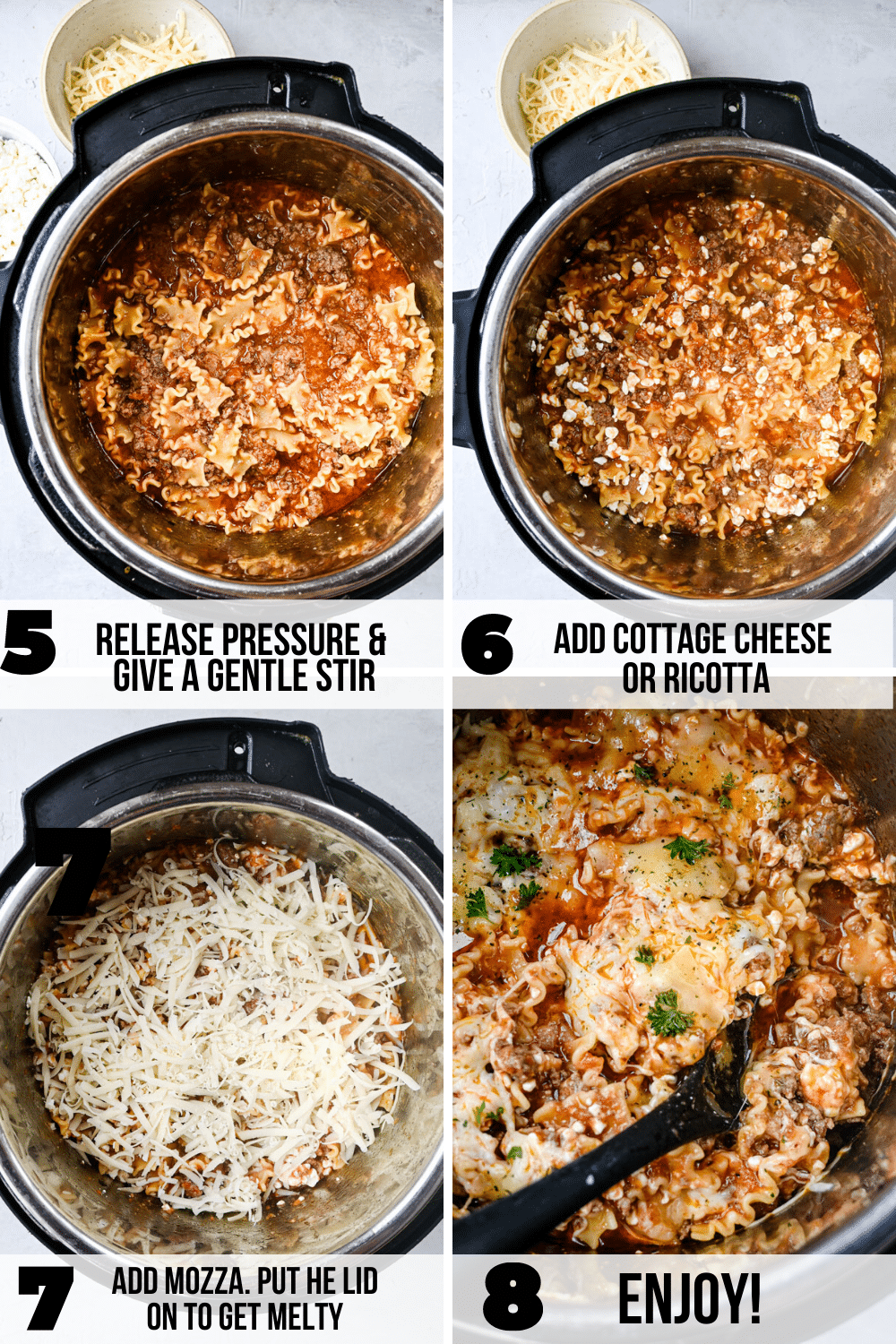 Instant Pot Lazy Lasagna Meal Plan Addict