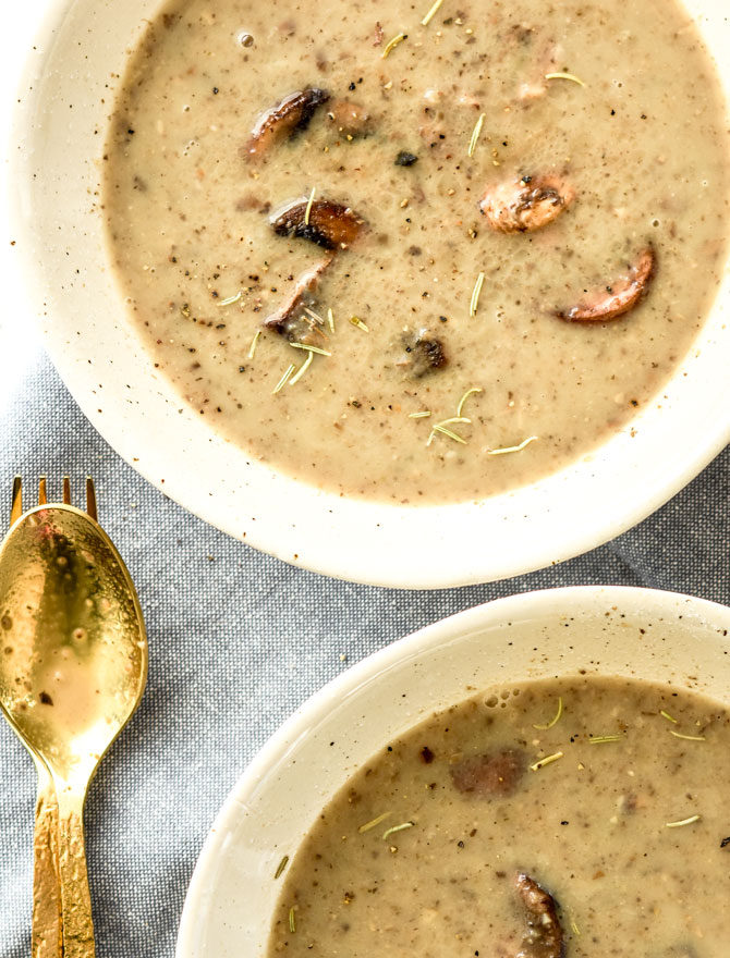 savory Instant-pot-mushroom-soup