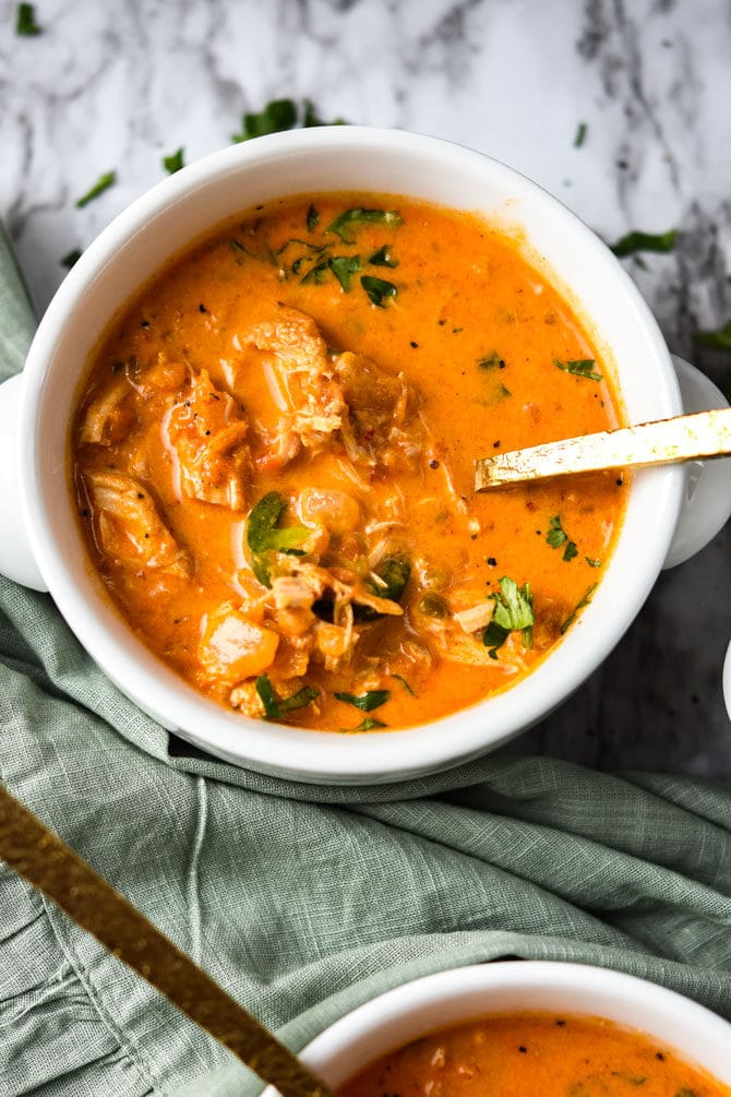 Easy Instant Pot Creamy Chicken Jalapeno Soup5