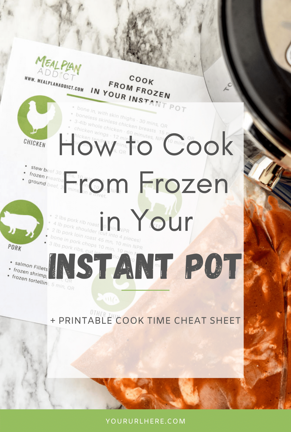 how to cook from frozen in your instant pot guide