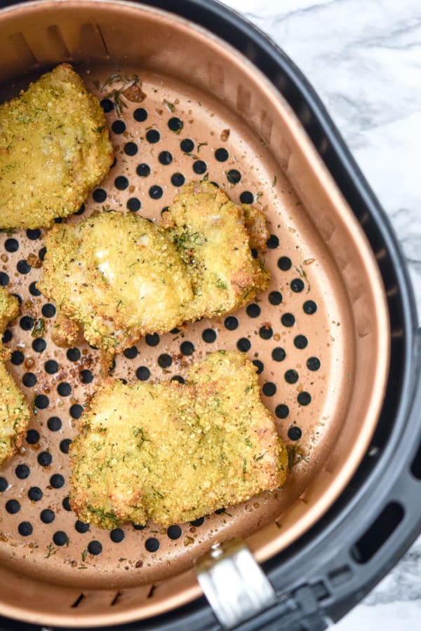 Crispy Air Fryer Dill Pickle Chicken {Freezer Prep} Meal Plan Addict