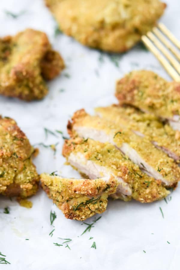 Crispy Air Fryer Dill Pickle Chicken {Freezer Prep} Meal Plan Addict