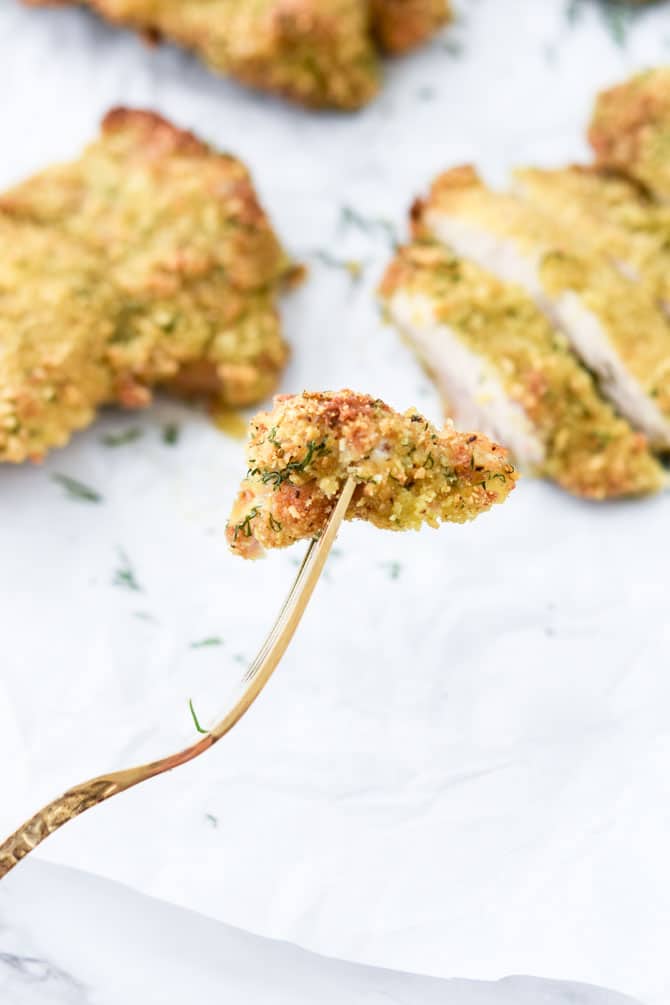 Crispy Air Fryer Dill Pickle Chicken {Freezer Prep} Meal Plan Addict