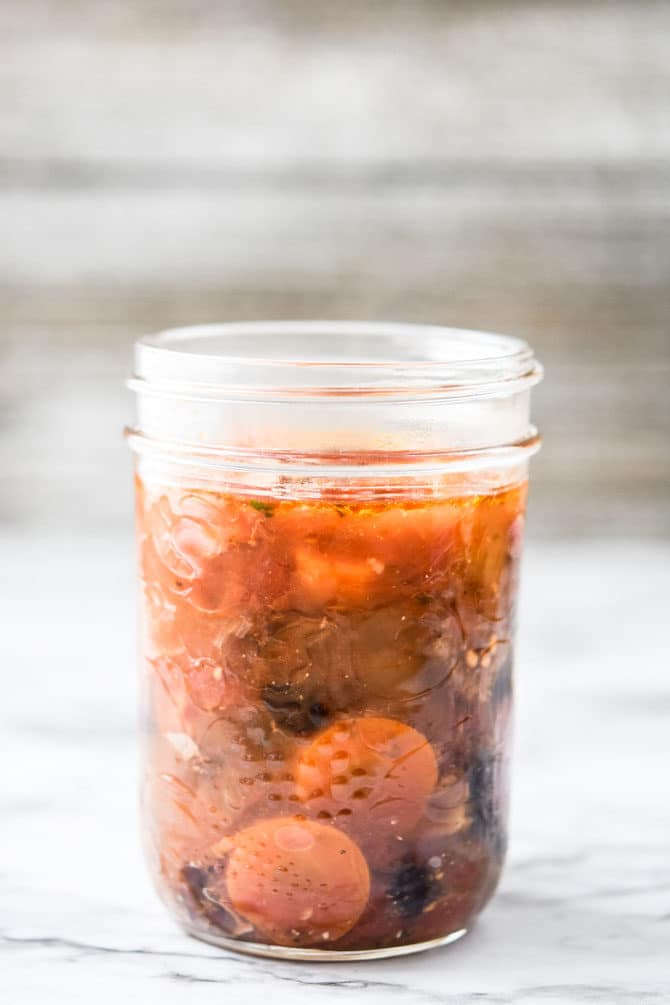 How to freeze mason jar soups