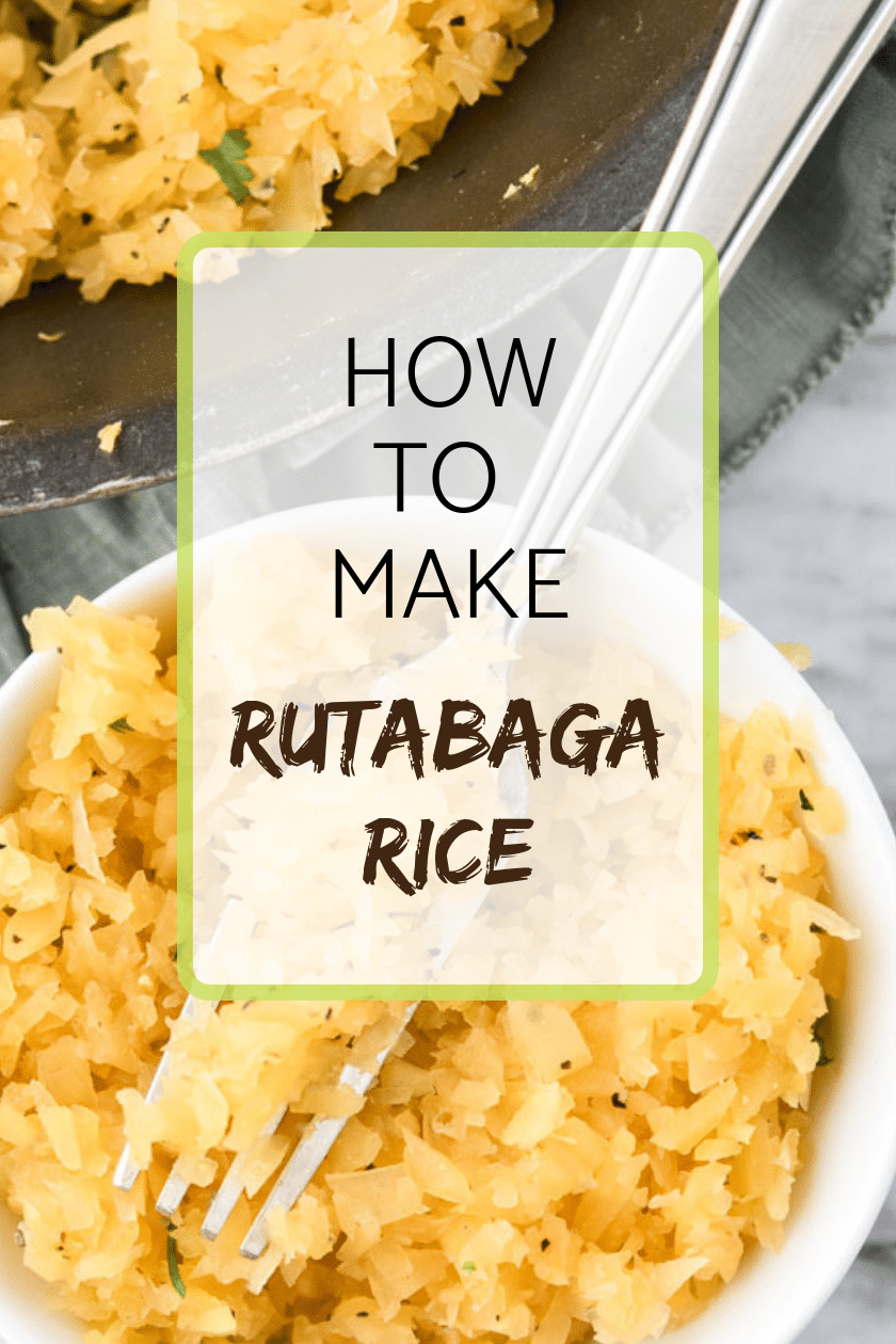 How to make Rutabaga Rice