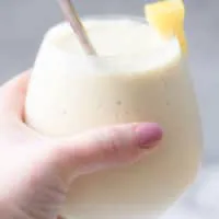 Pina Colada Breakfast Smoothie-6