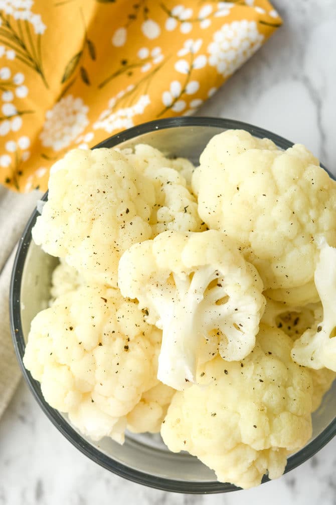 Steam whole cauliflower in instant pot sale