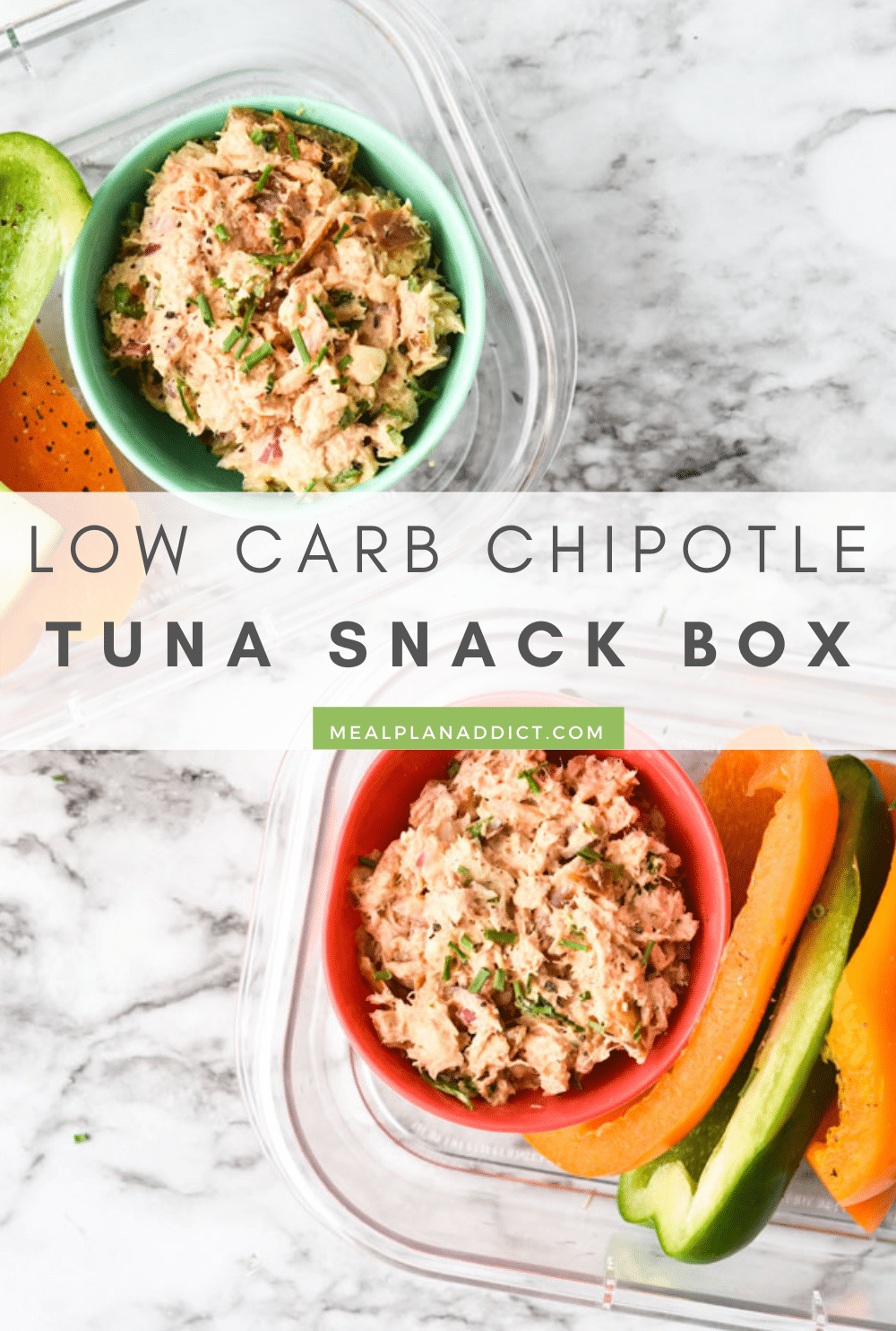 Tuna snack pin for Pinterest