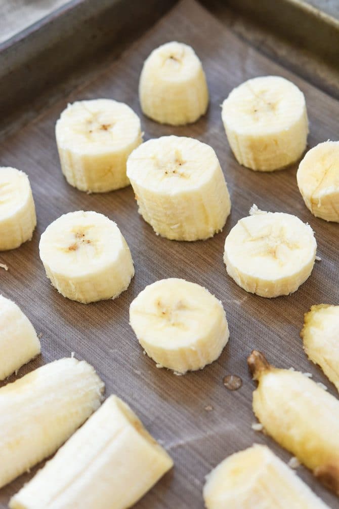 How to Freeze Bananas- bites