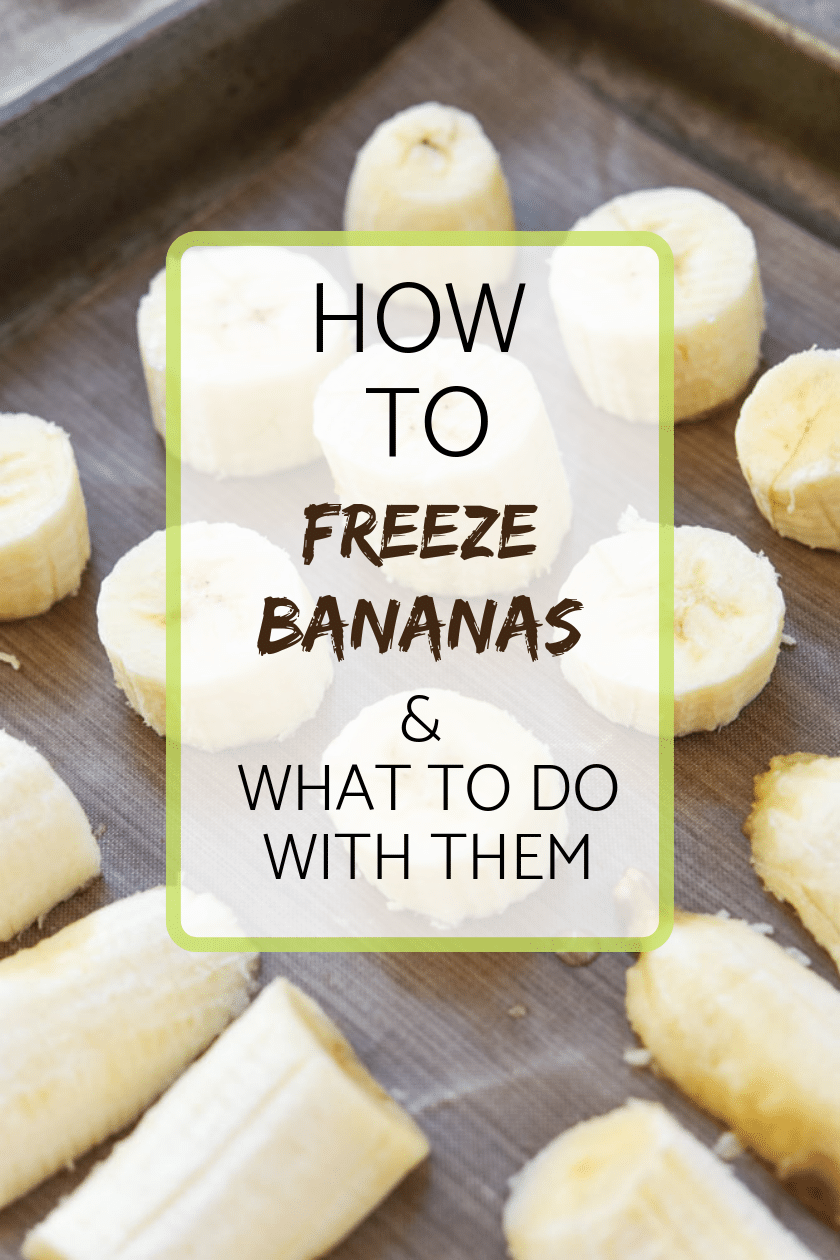 How to Freeze Bananas