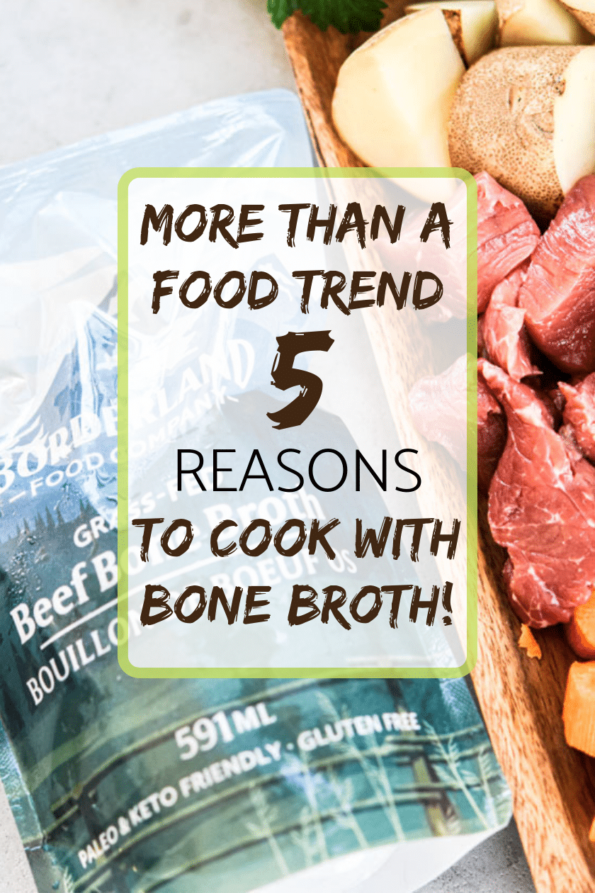 5 Reasons to cook with bone broth