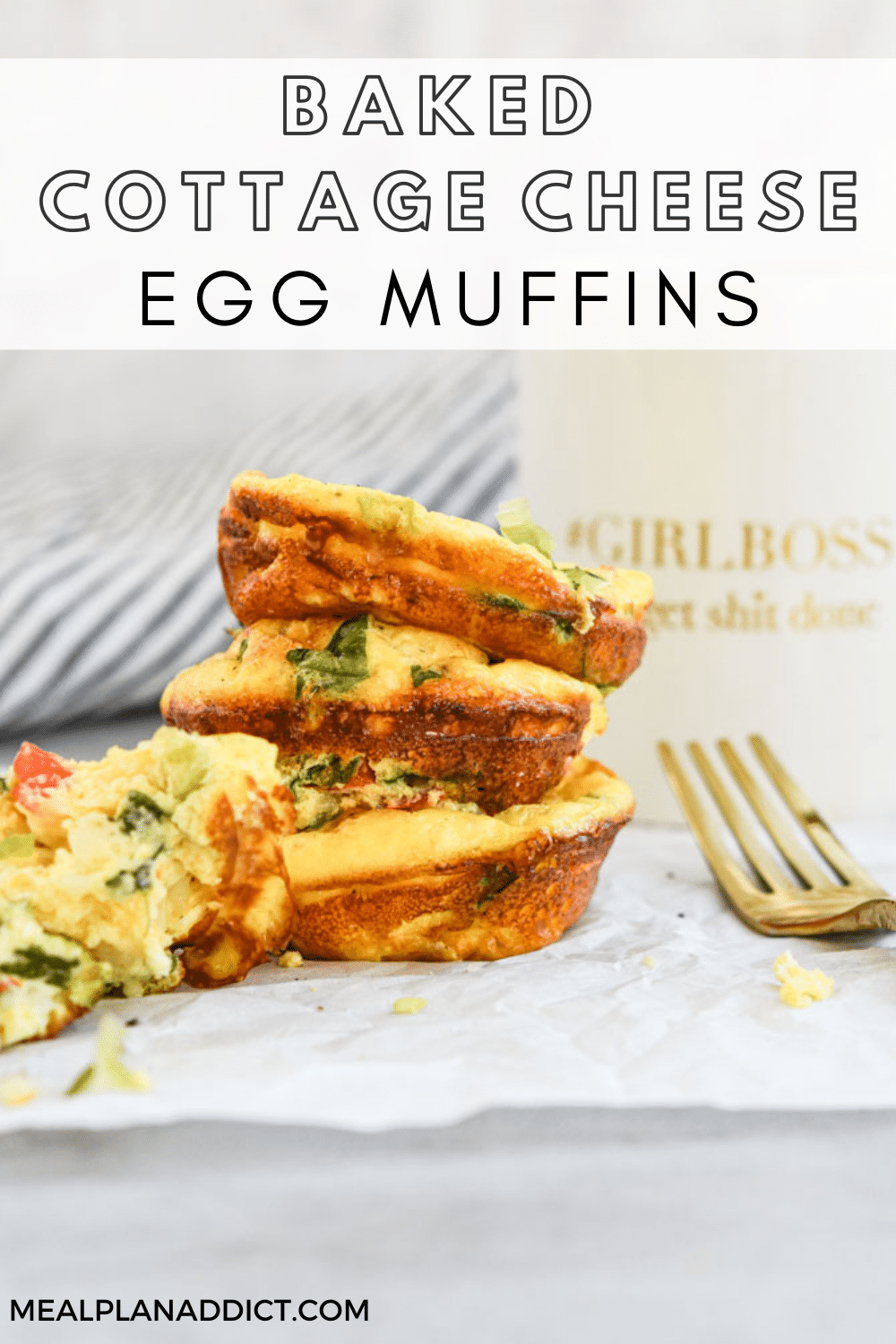 Baked Cottage Cheese Egg Muffins Meal Plan Addict