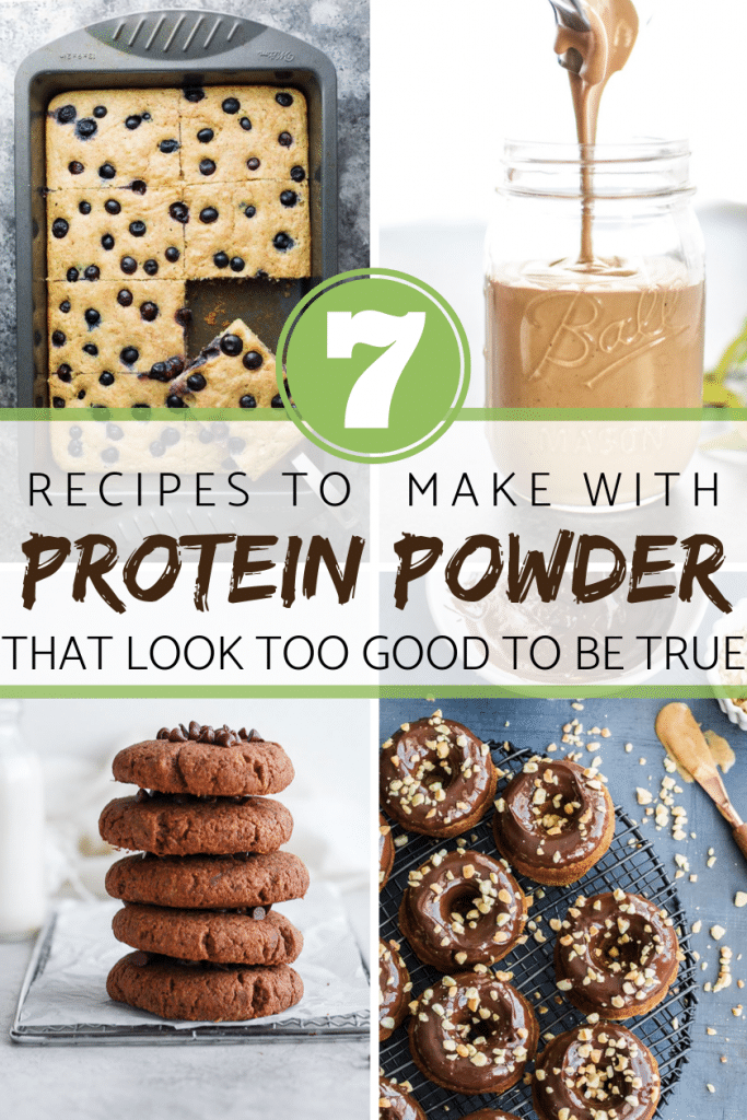 7 RECIPES TO MAKE WITH PROTEIN POWDER