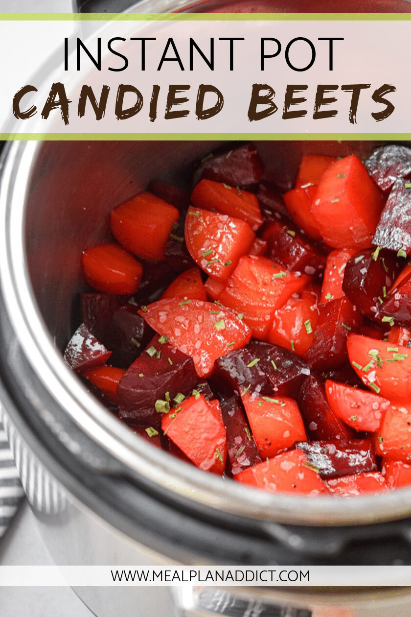 Instant Pot Candied Beets Pin