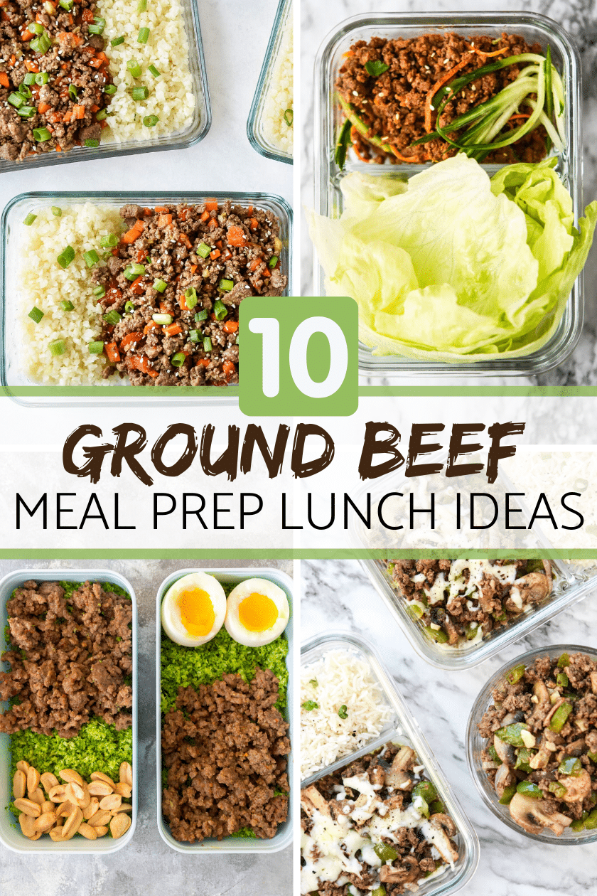 Korean Ground Beef Meal Prep Bowls