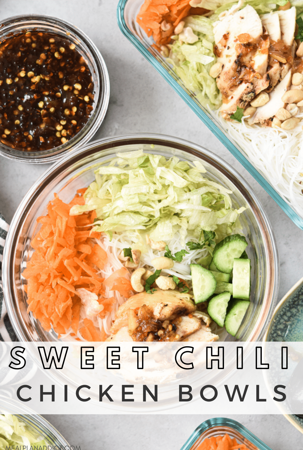 Sweet chili chicken pin for Pinterest