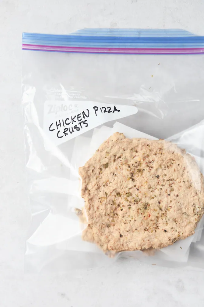 Low carb frozen pizza crusts freezer ready