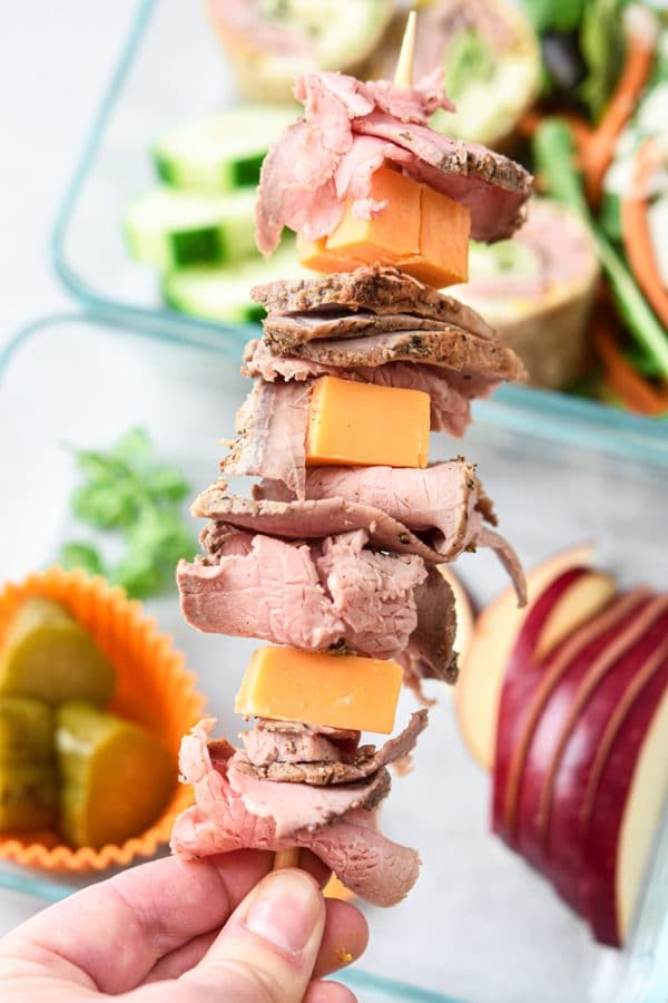 Homemade Roast Beef Deli Style Meat {& how to use it for lunches