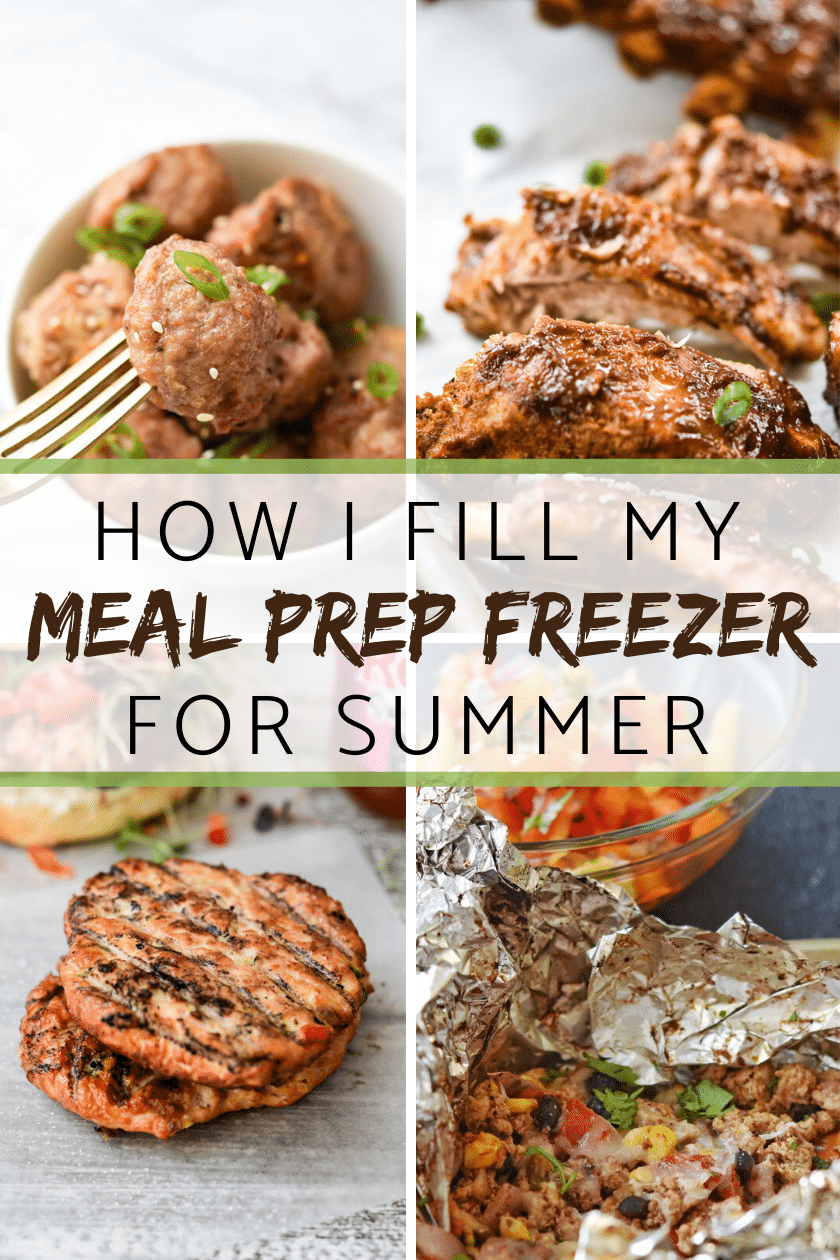 How I fill my Meal Prep Freezer for Summer! - Meal Plan Addict