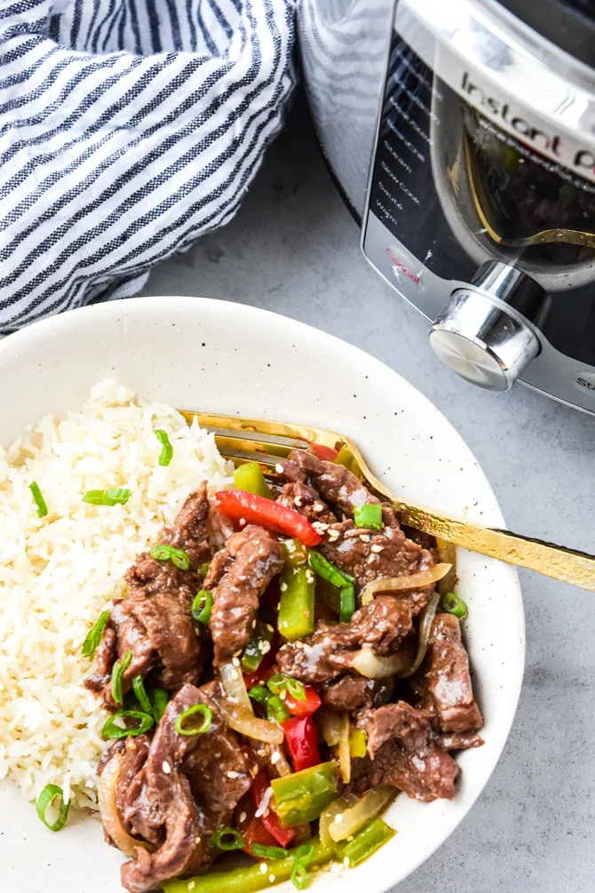 Instant Pot Pepper steak plated.jpg