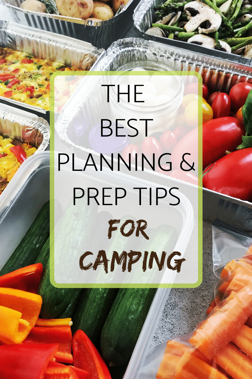 The best meal planning & prep tips for camping