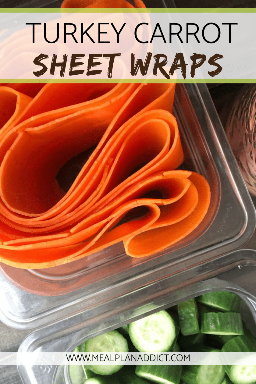 Turkey Carrot Sheet Wraps