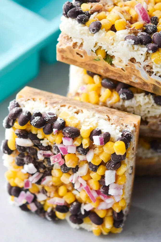 carnita bowls frozen in souper cube trays