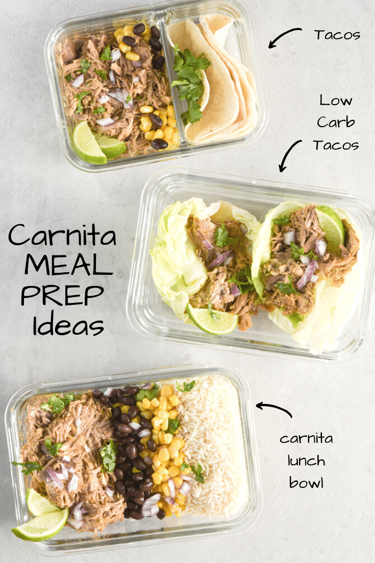 carnita meal prep ideas