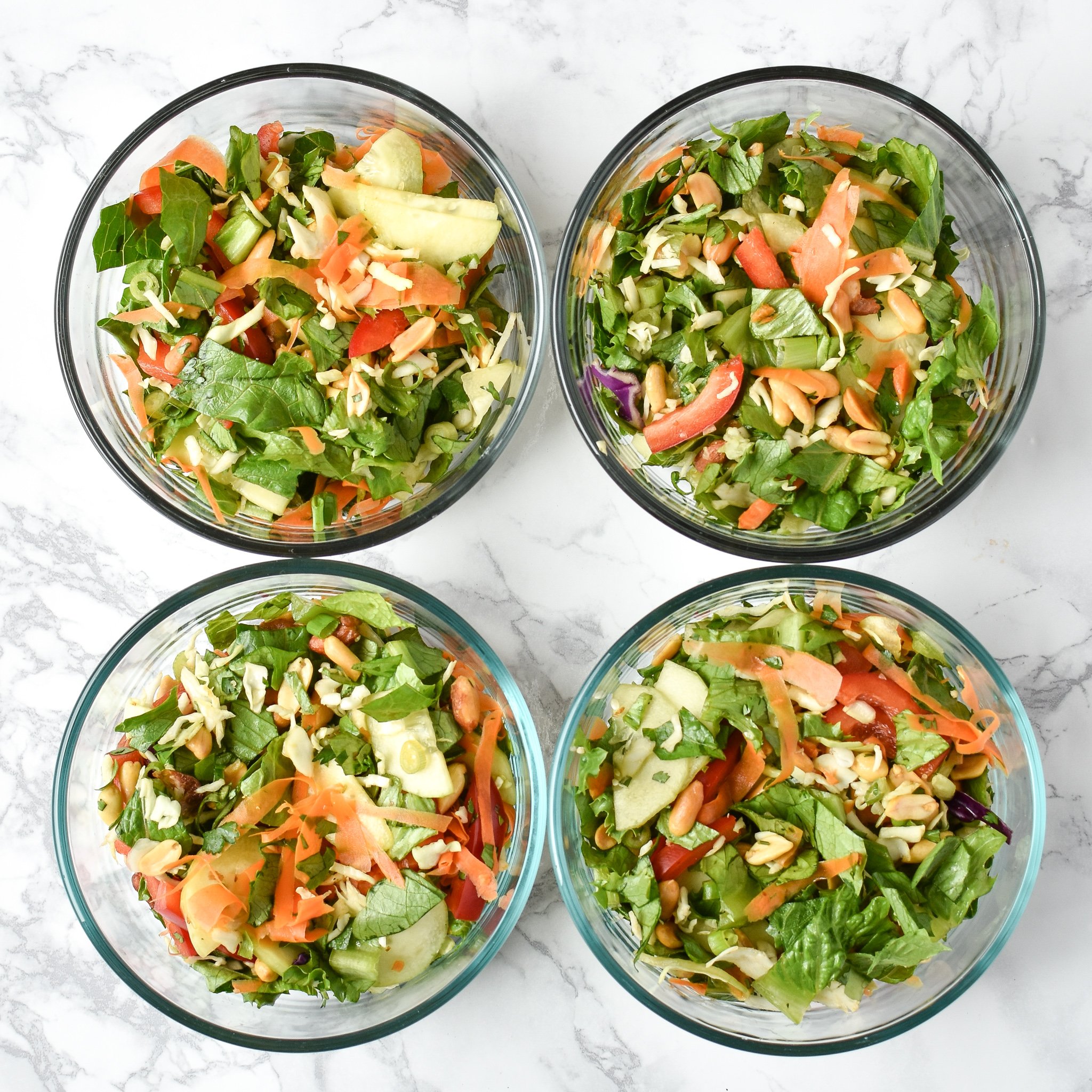 Meal Prep Salads For Lunch - On Sutton Place