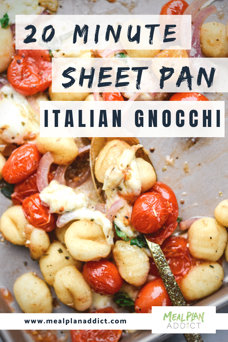 Sheet Pan Italian Gnocchi pin