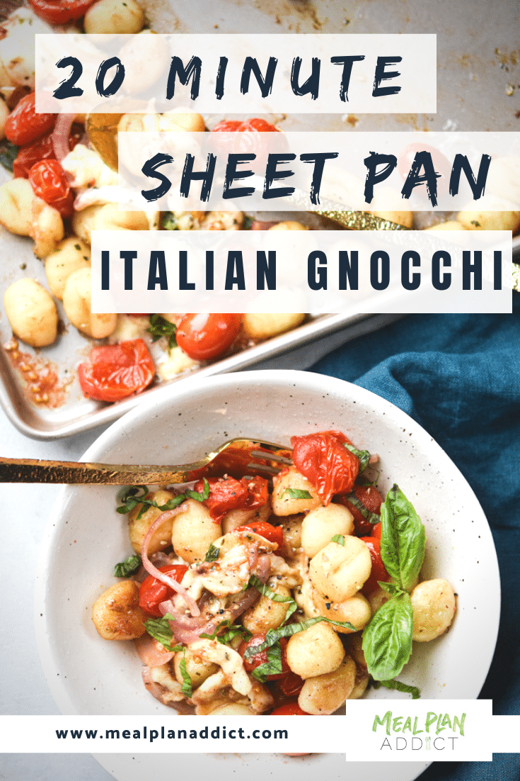 Sheet Pan Italian Gnocchi pin