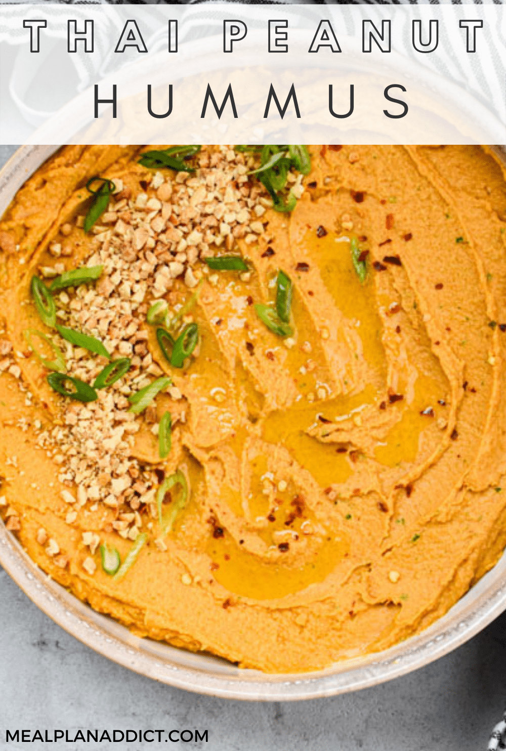 Hummus pin for Pinterest