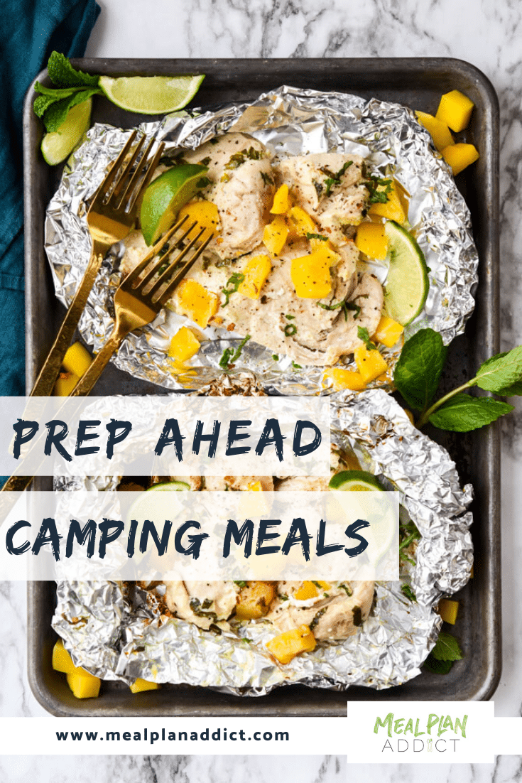 Prep Ahead Camping Meals