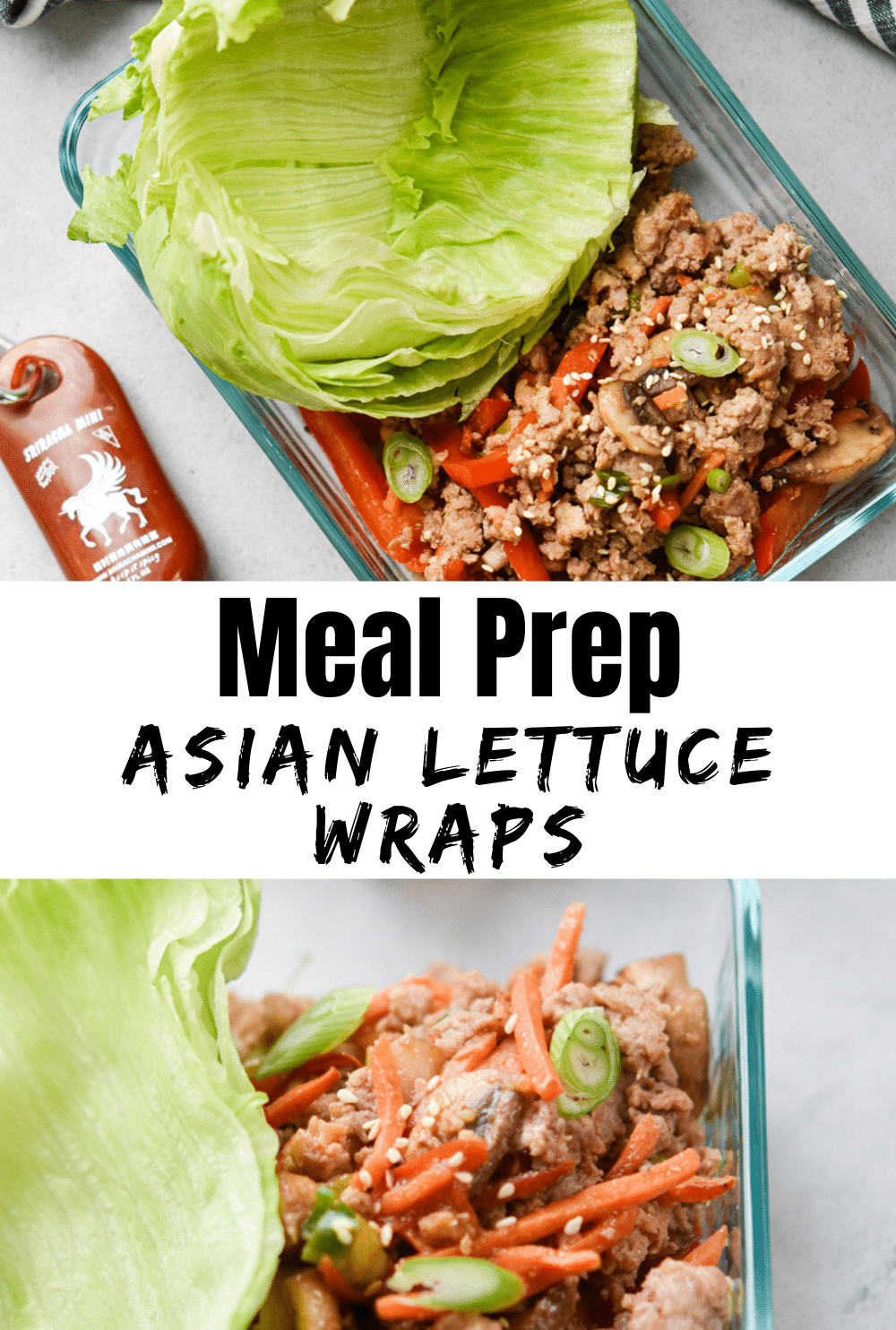 Meal Prep Asian Lettuce Wraps